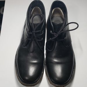 UGG Men's LEIGHTON CHUKKA Leather Boots Black